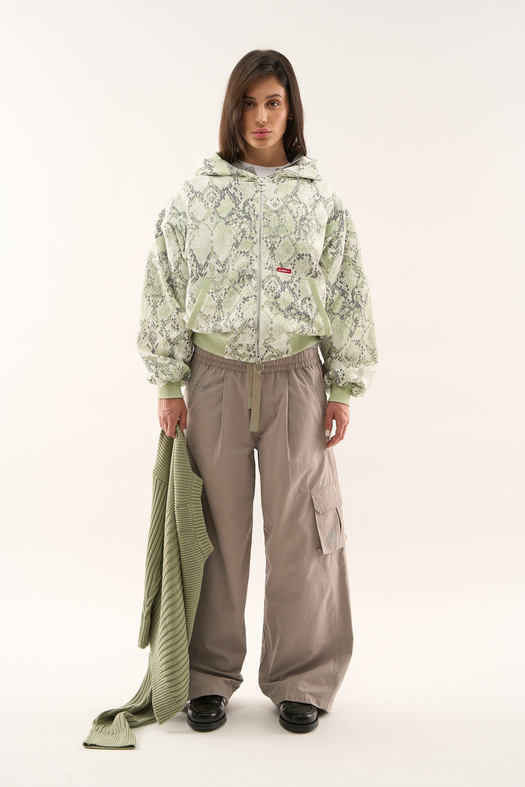 SCFF Green Snake Zipper