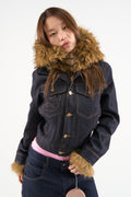 Harper Dark Blue Denim Jacket
