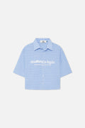 Not LA Yet Blue Checkered Shirt