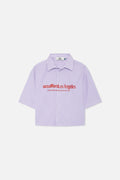 Not LA Yet Purple Striped Shirt