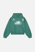 Paris Green Hoodie