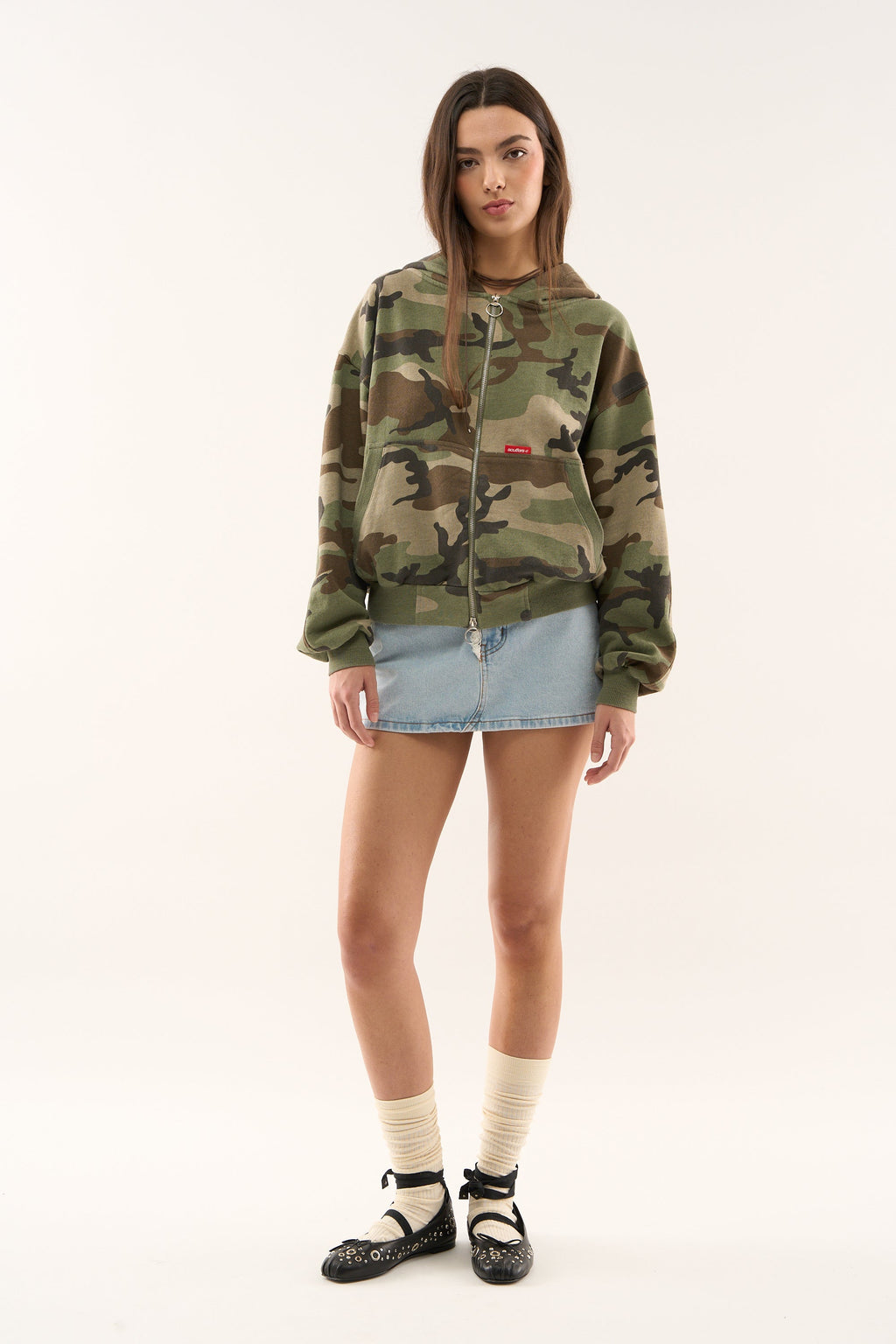 SCFF Camo Zipper