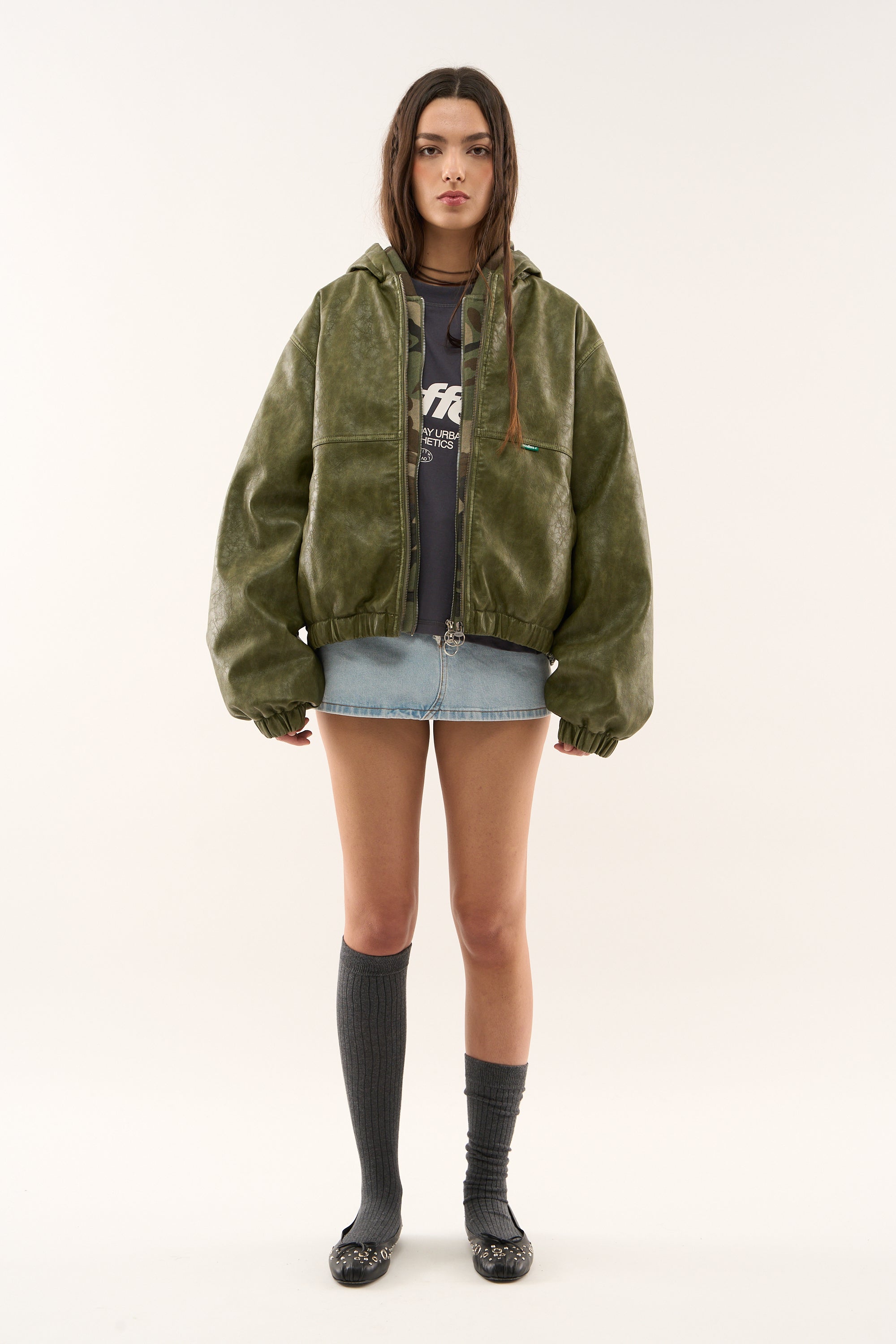 Green Work Jacket
