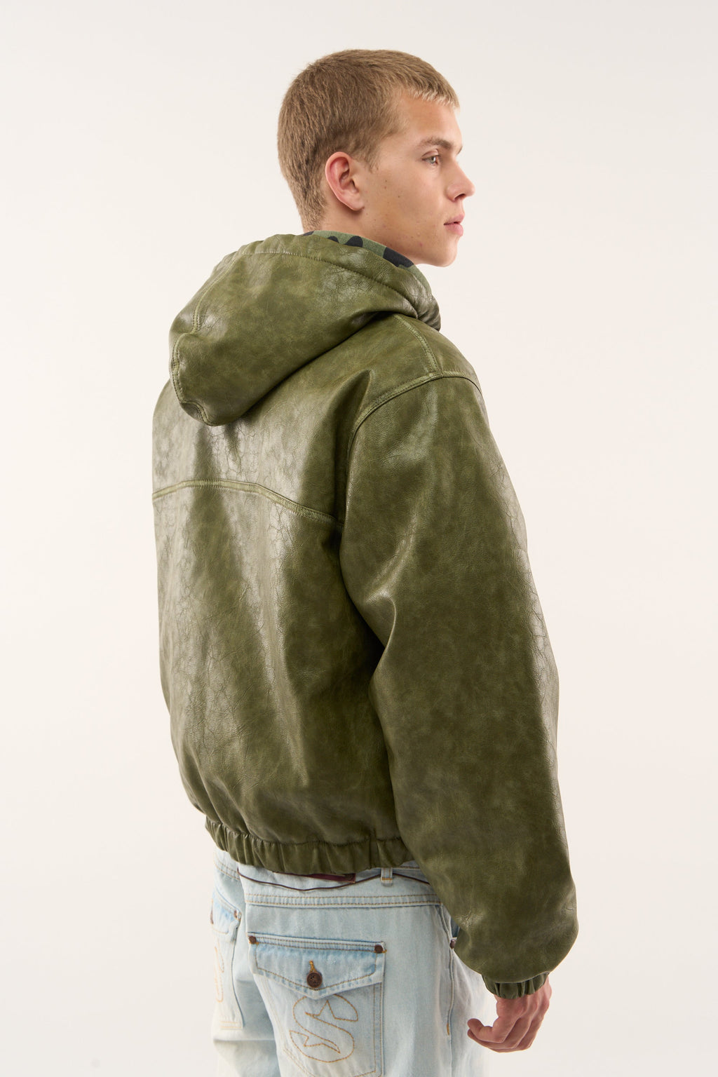 Green Work Jacket