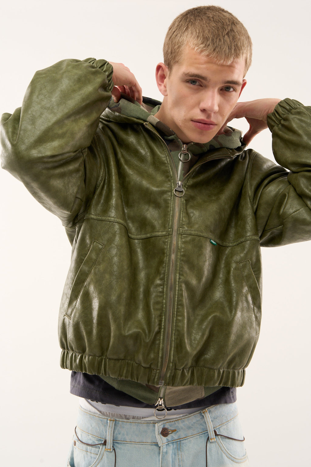 Green Work Jacket