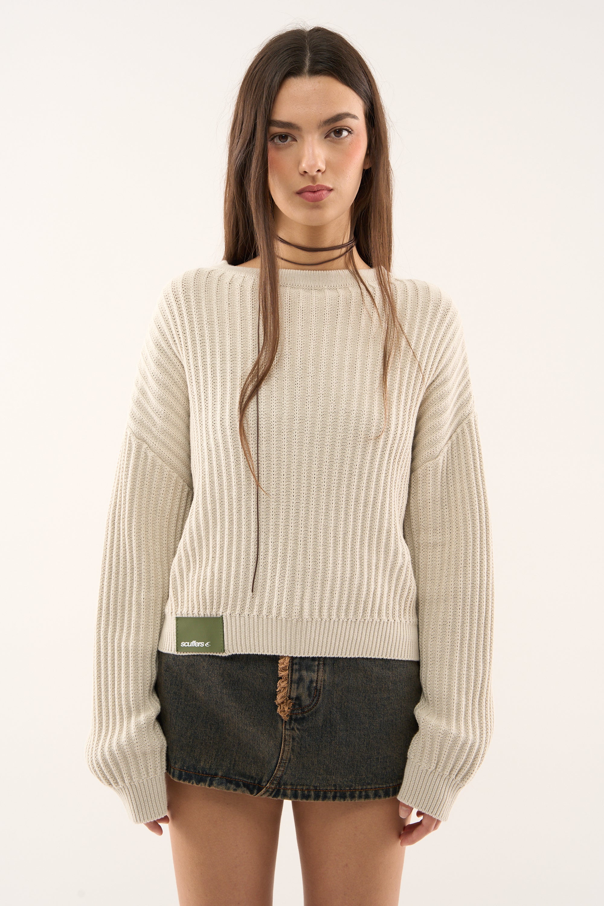 Rookie Ecru Knit