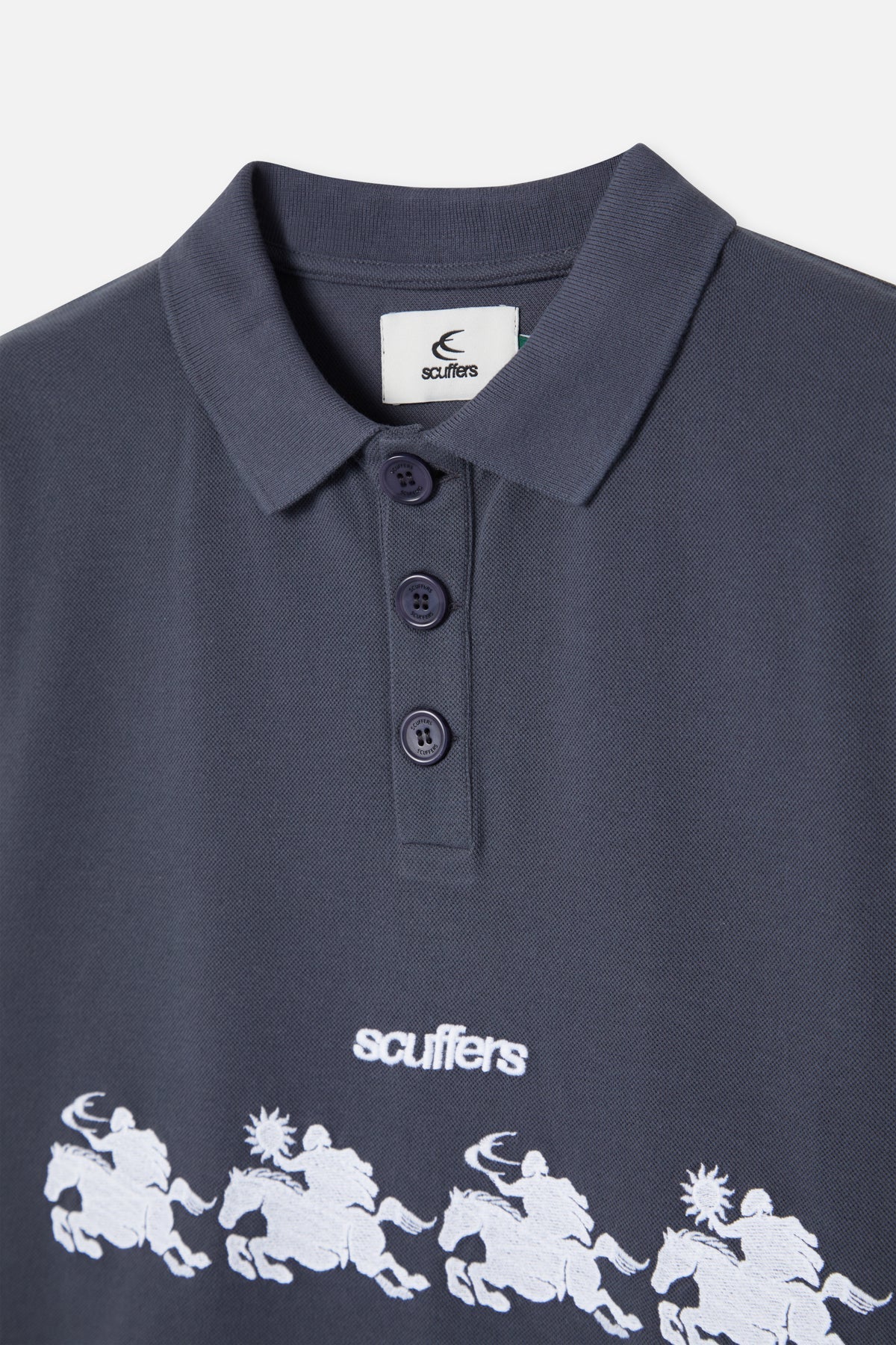 The Race Navy Polo