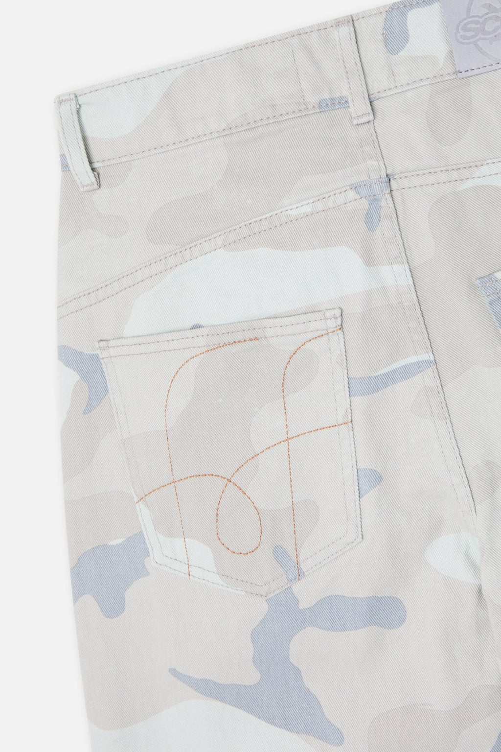 Radiant Light Blue Camo Pants