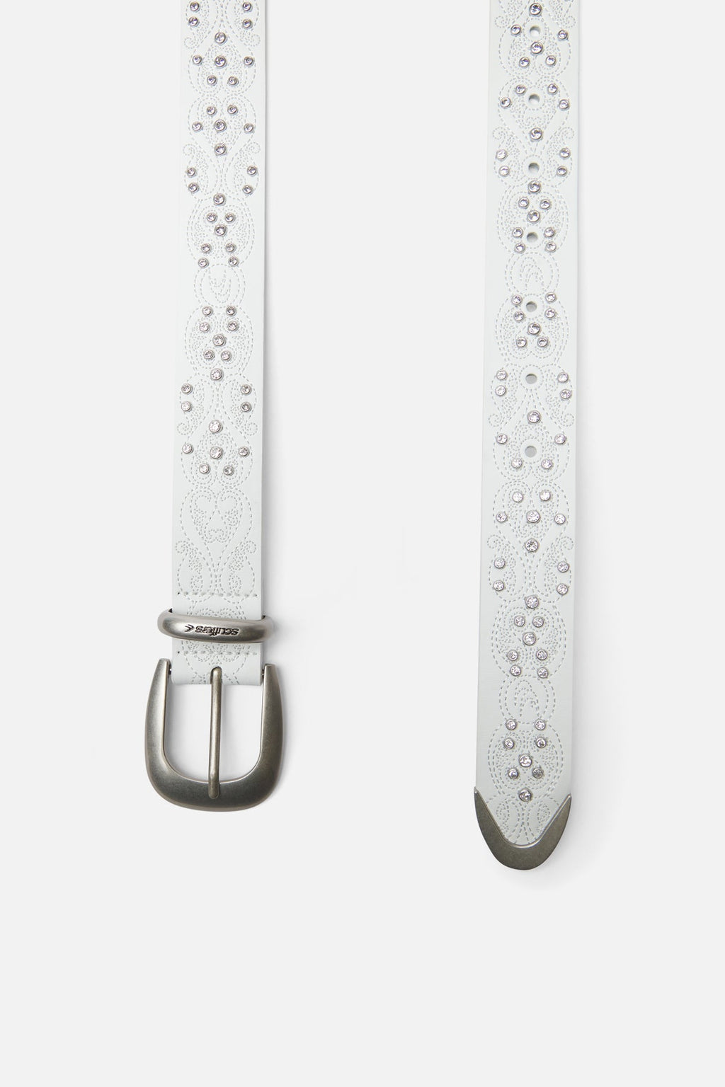 Shinning Light Grey Belt