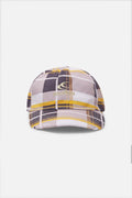 Checks Brown Cap