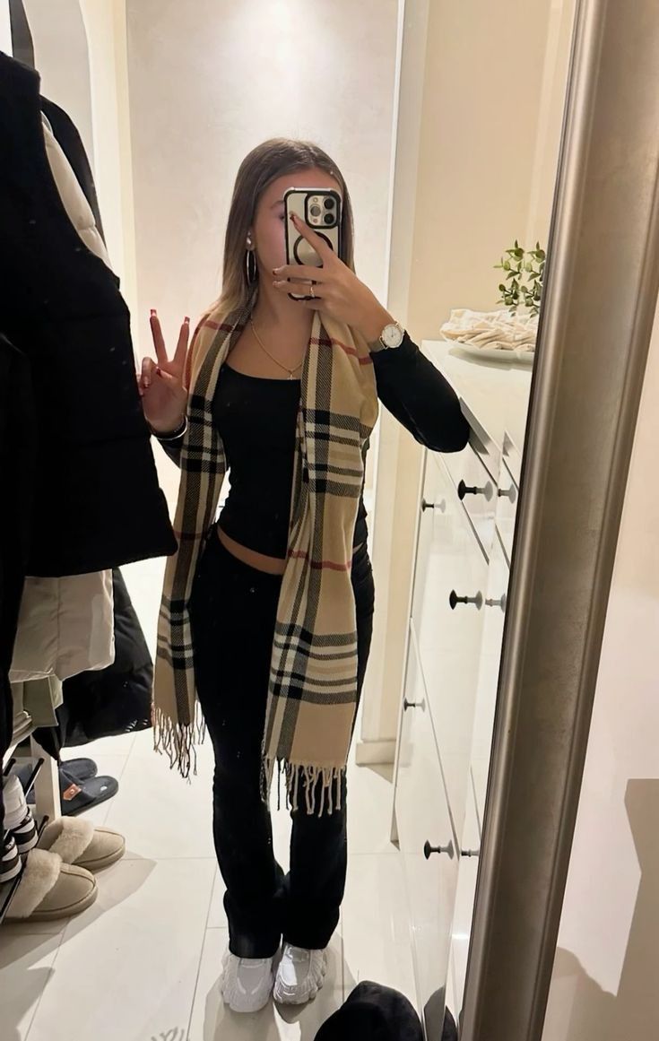 CHEQUERED BB | CASHMERE SCARF