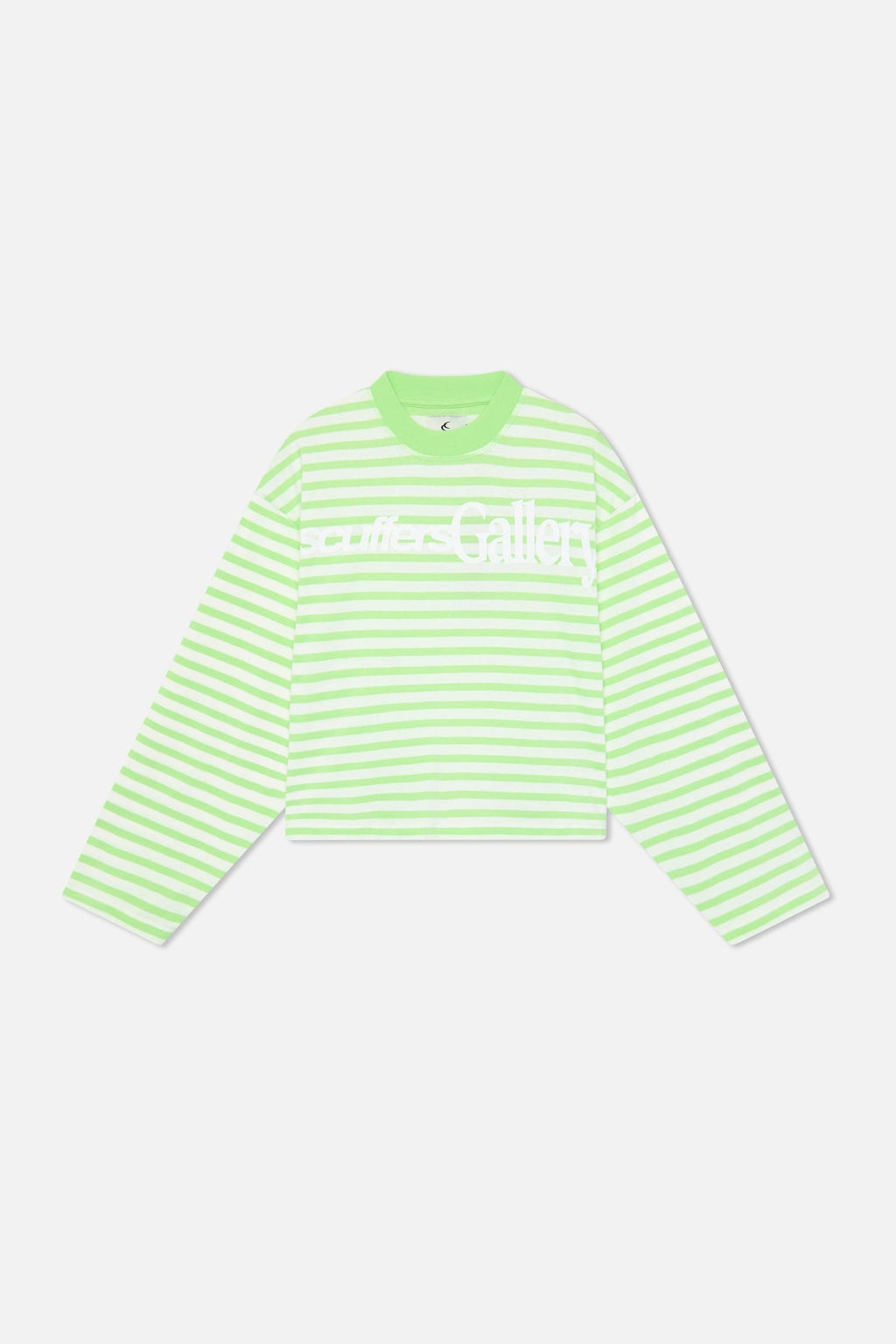Curator Green & White Longsleeve