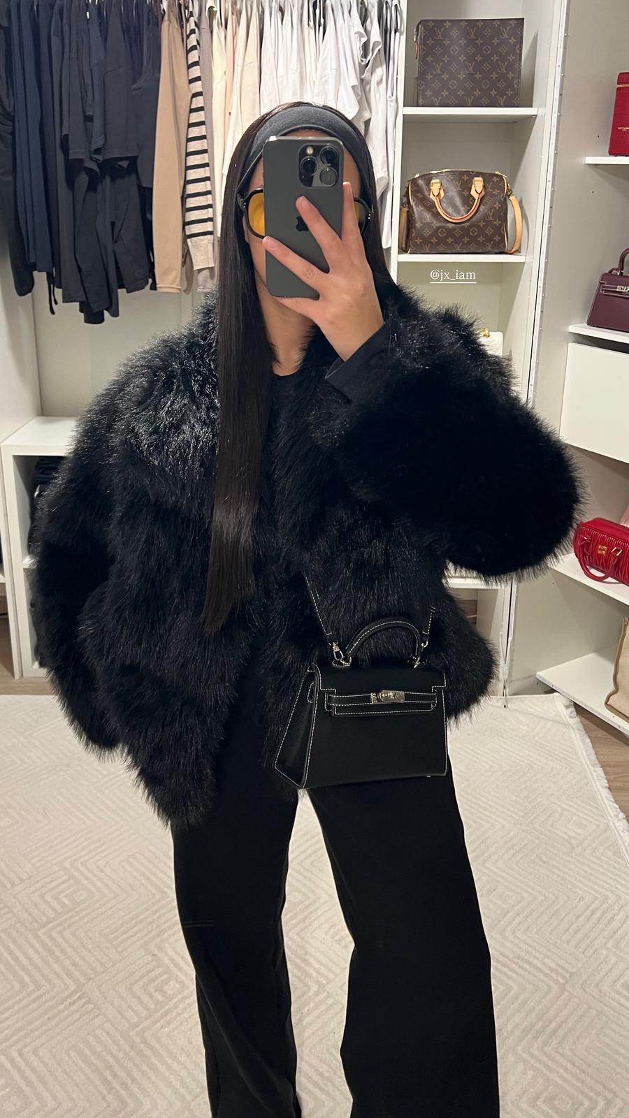 Sac Inspiration Noir Surpiqué