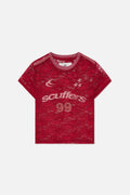 99 Lace Burgundy Top