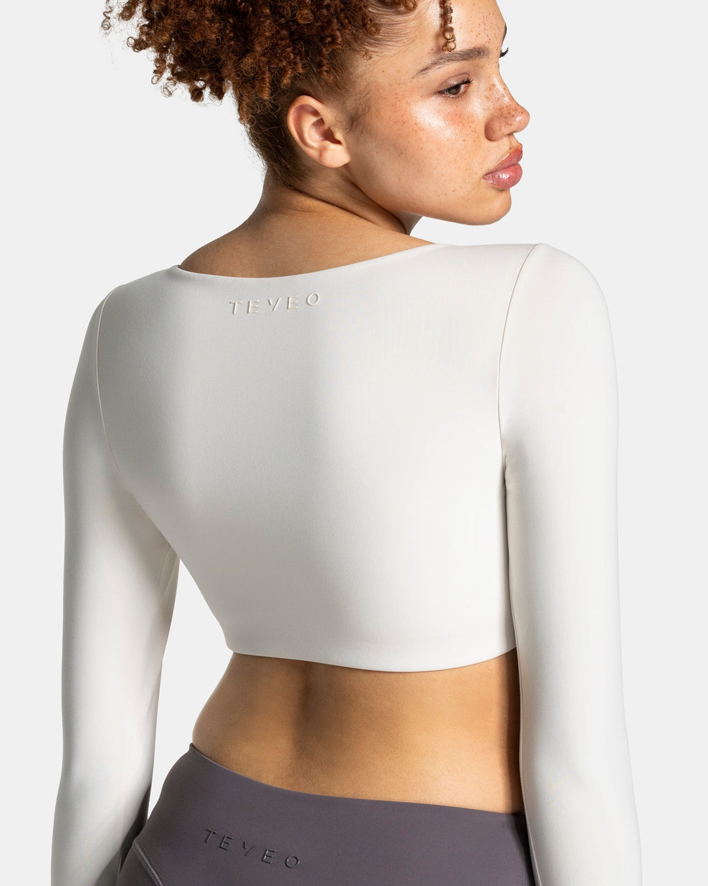 Allrounder Cropped Longsleeve "Off White"