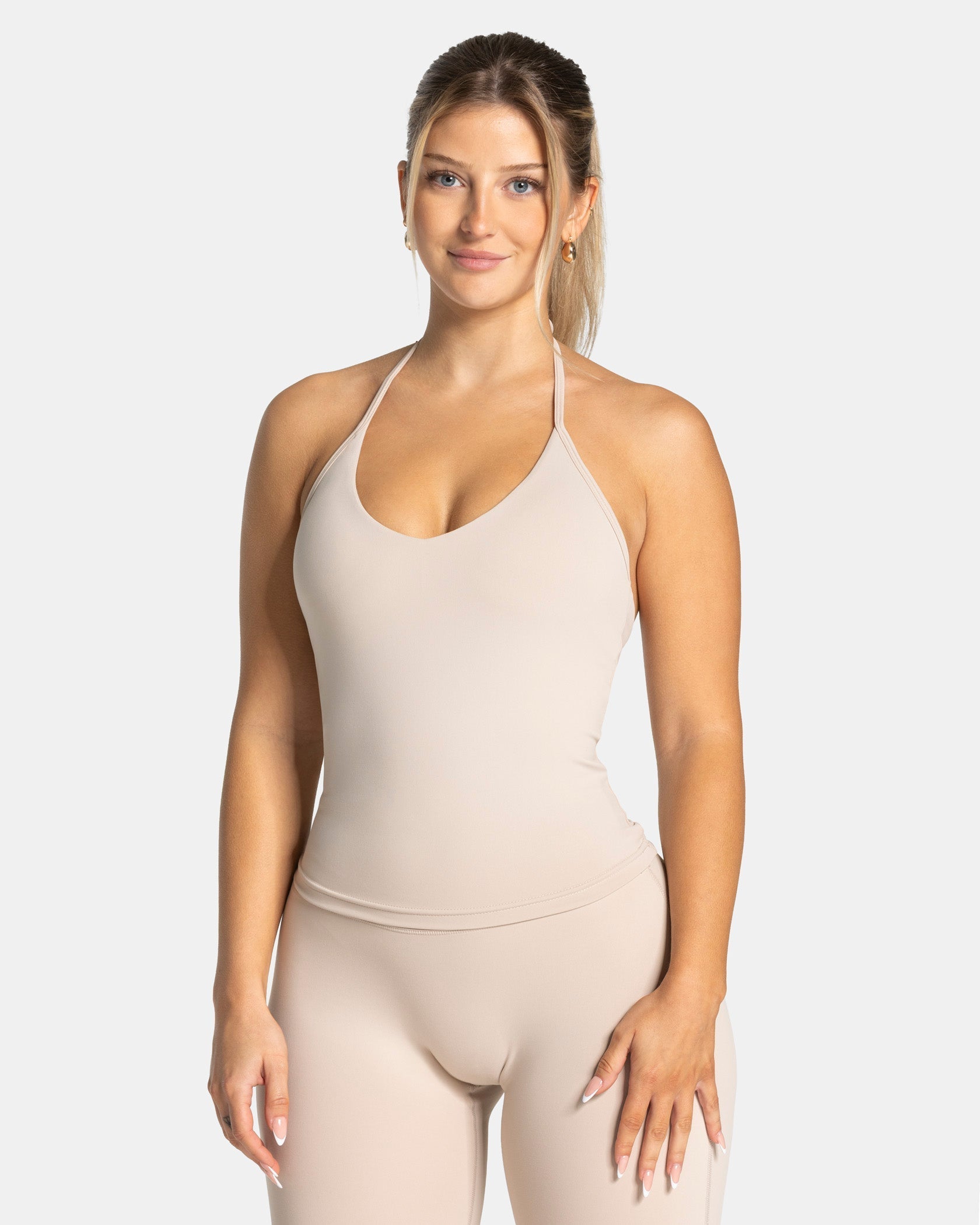 Allrounder Neckholder Cami Top "Cream"