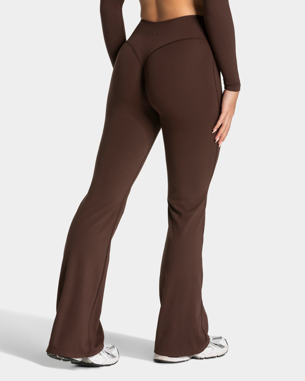Allrounder Sculpt Scrunch Flared Leggings Regular "Espresso"