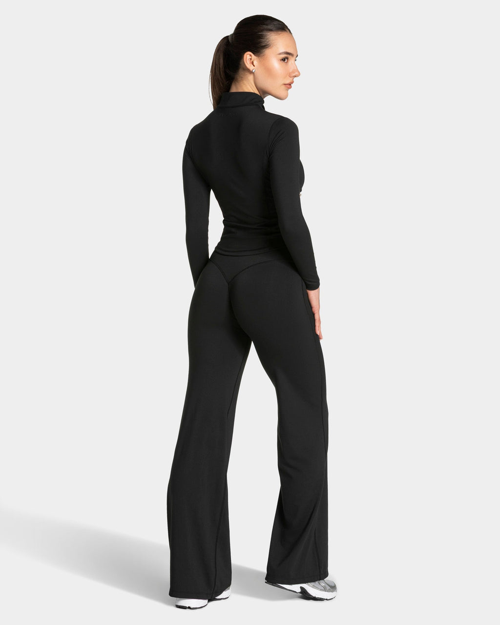 Allrounder Shaping Zip Jacke "Schwarz - Gold"