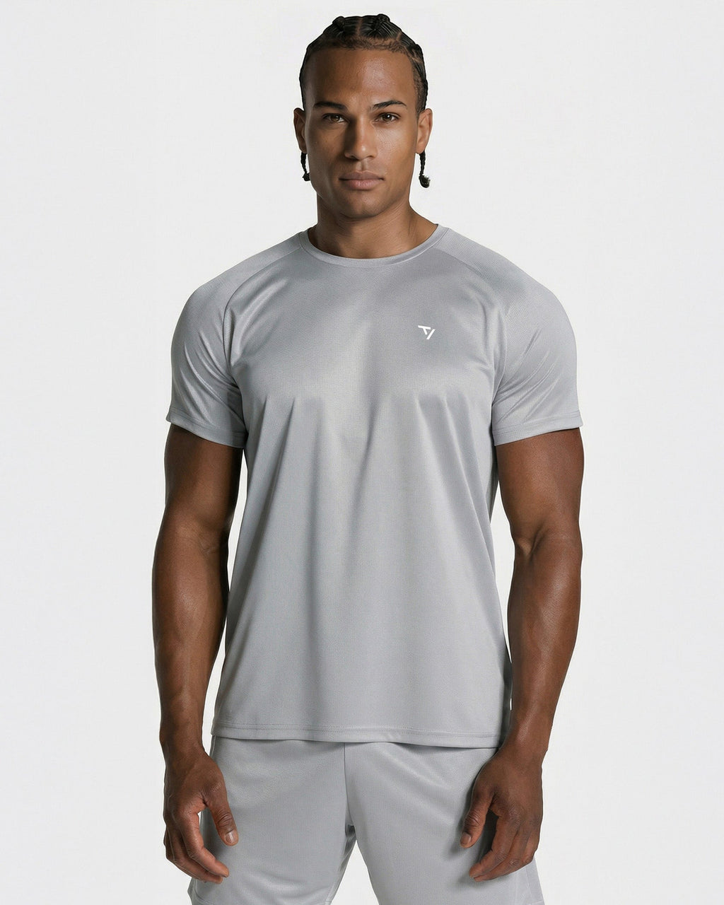 Baseline Mesh T-Shirt "Hellgrau"