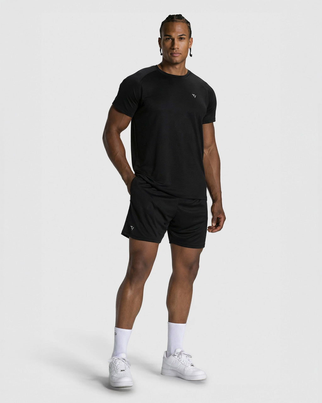 Baseline Mesh T-Shirt "Schwarz"