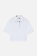 Camo White Polo