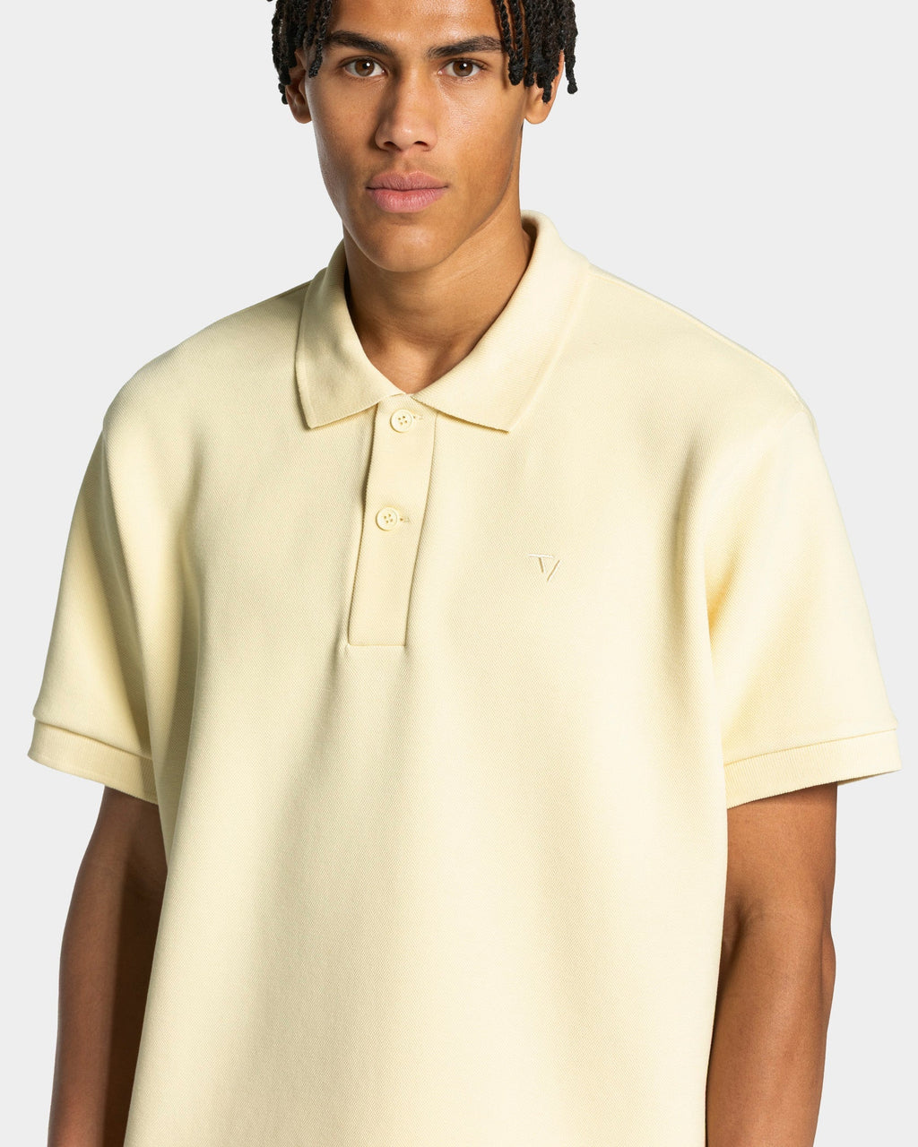 Club Oversized Polo "Butter Yellow"