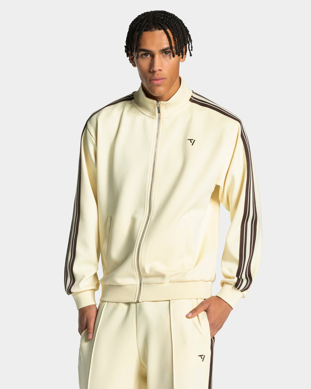 Club Zip Jacke "Butter Yellow"