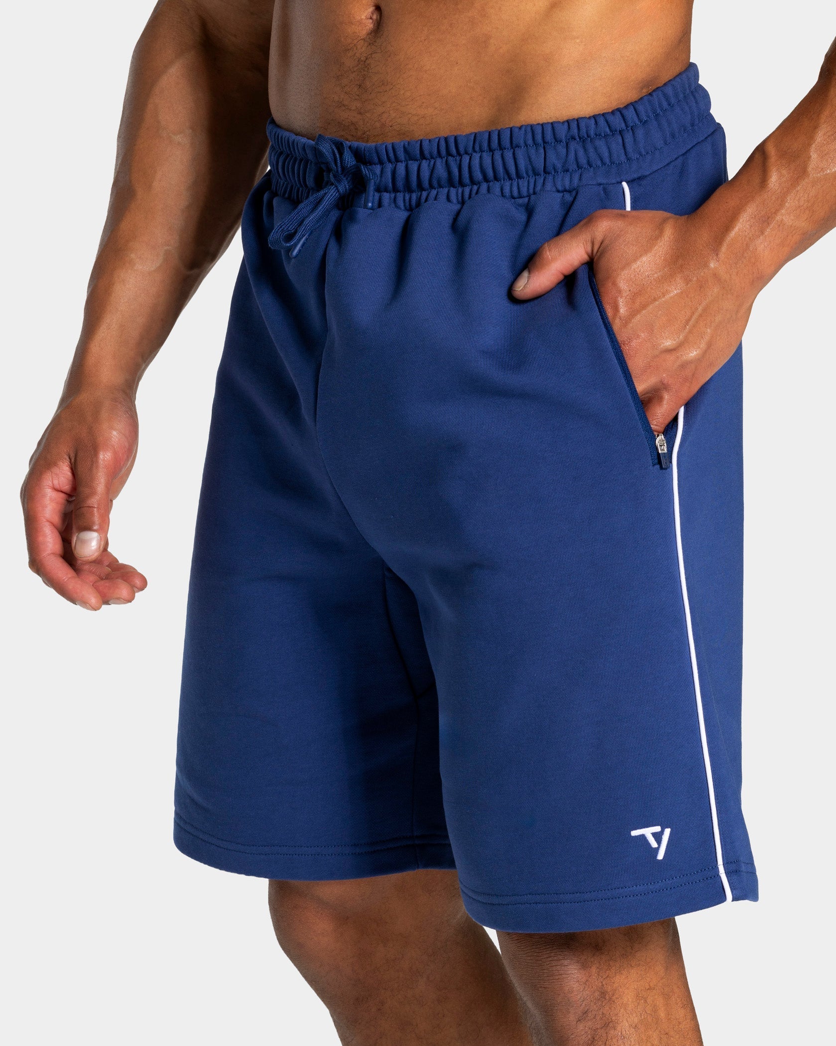 Contrastline Shorts "Indigo"