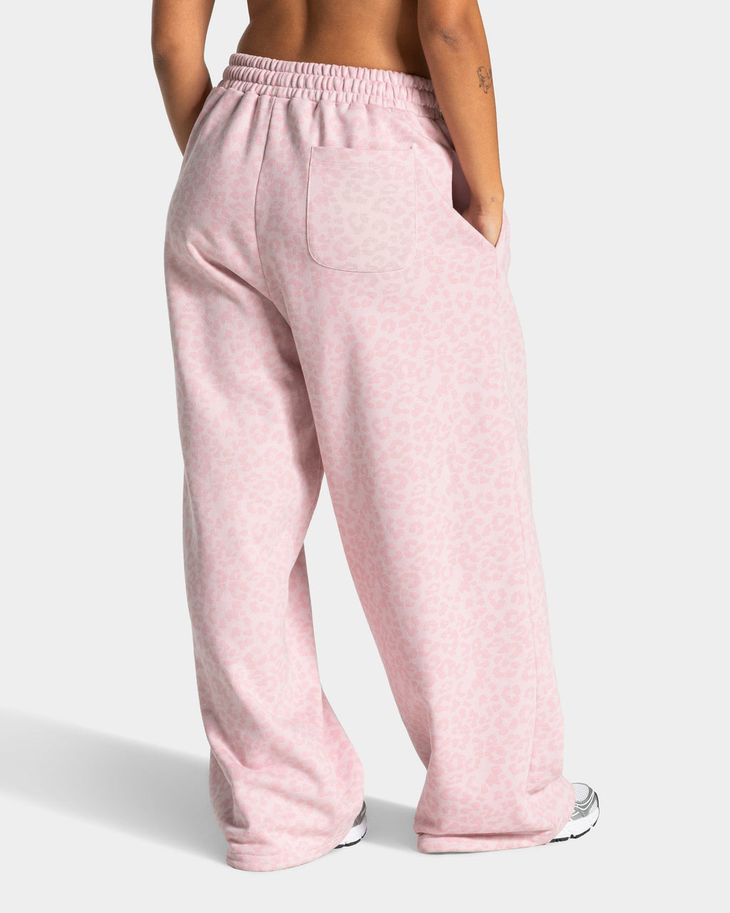 Contrastline Wide Leg Jogger "Leo Rosa"