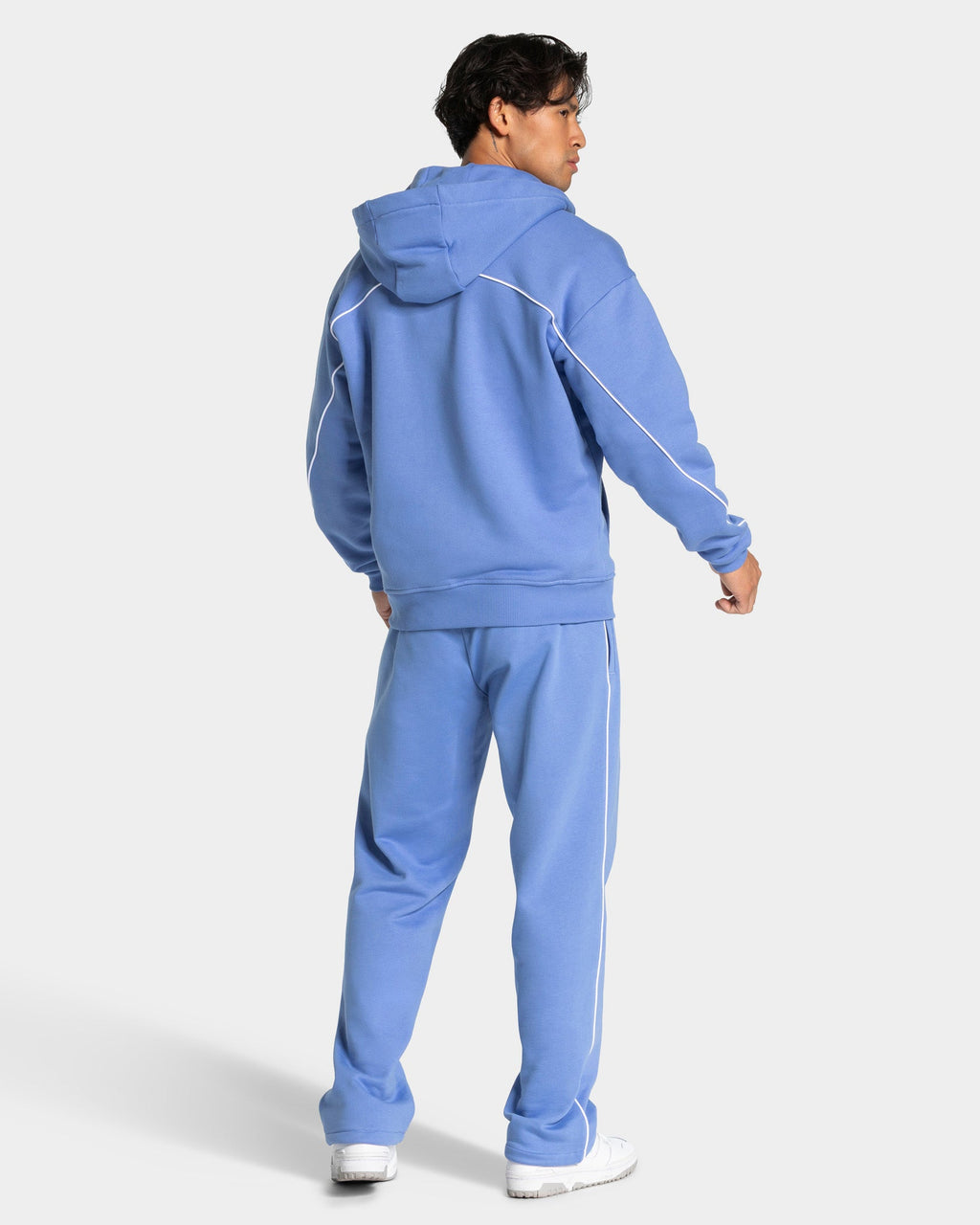 Contrastline Straight Leg Jogger "Azure"