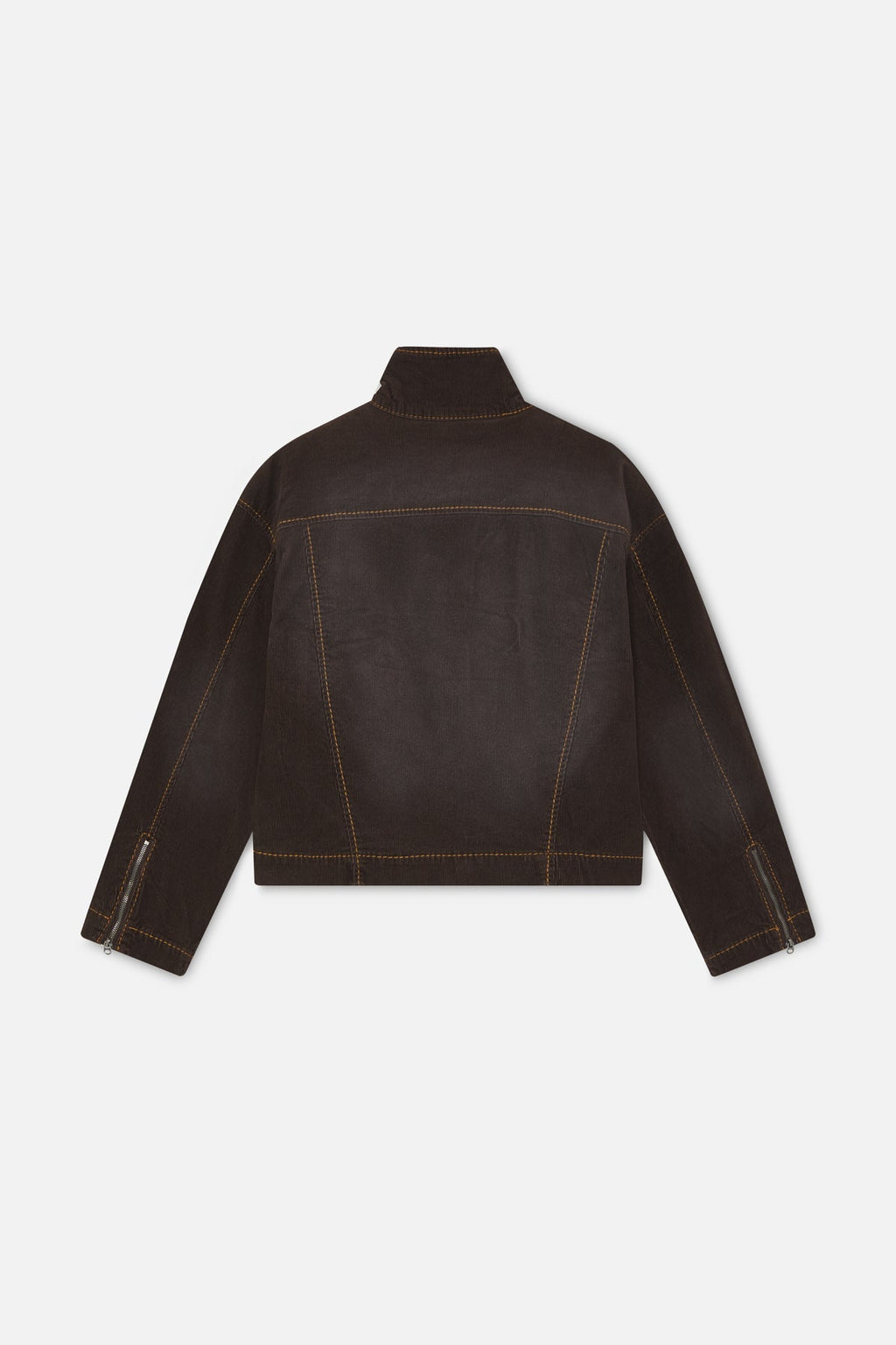Corduroy Flared Brown Jacket