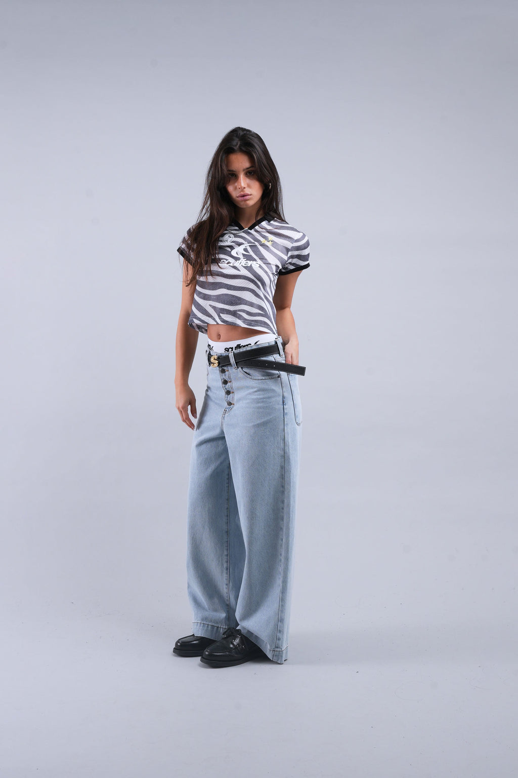 Podium Zebra Top