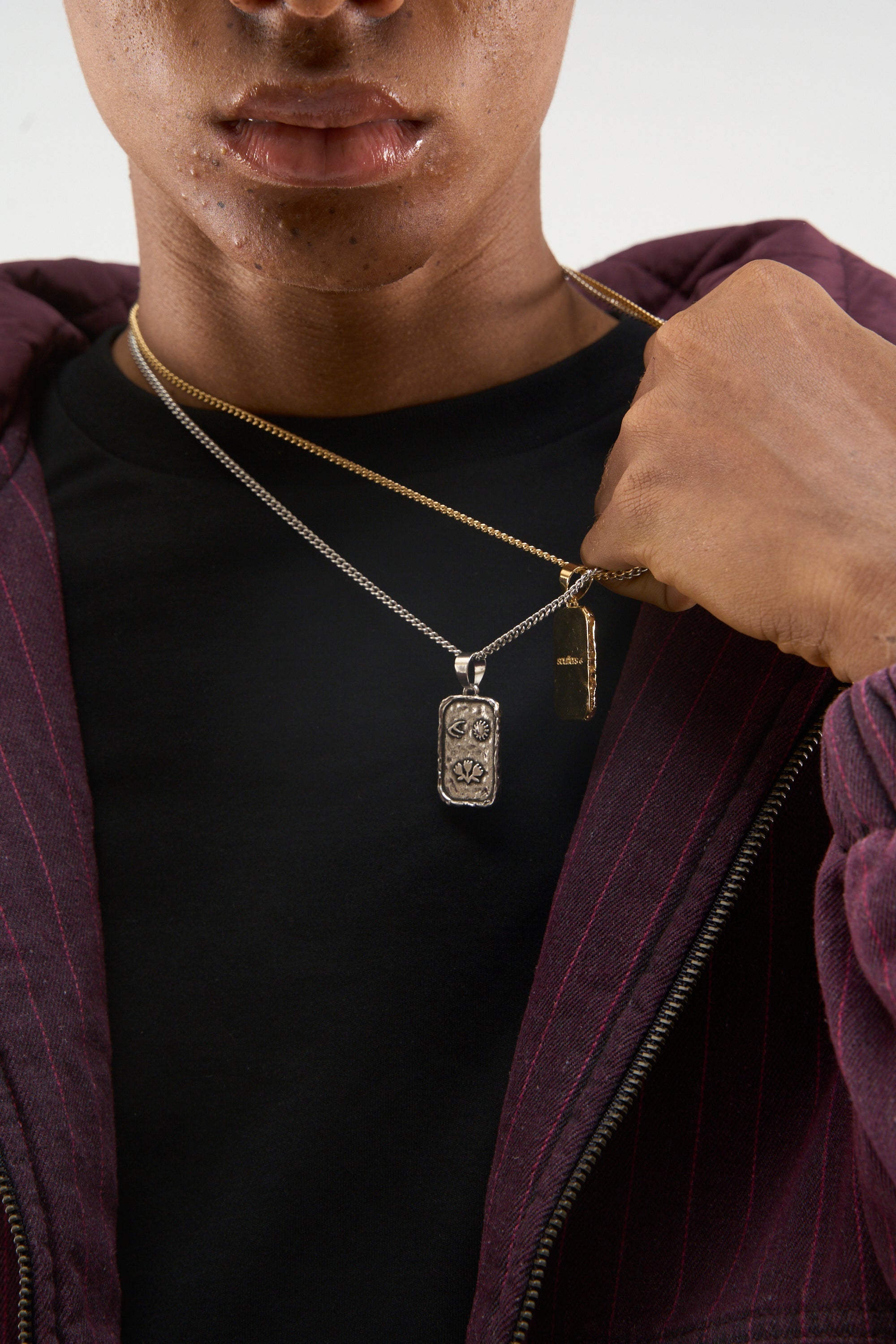 Medal AG Necklace