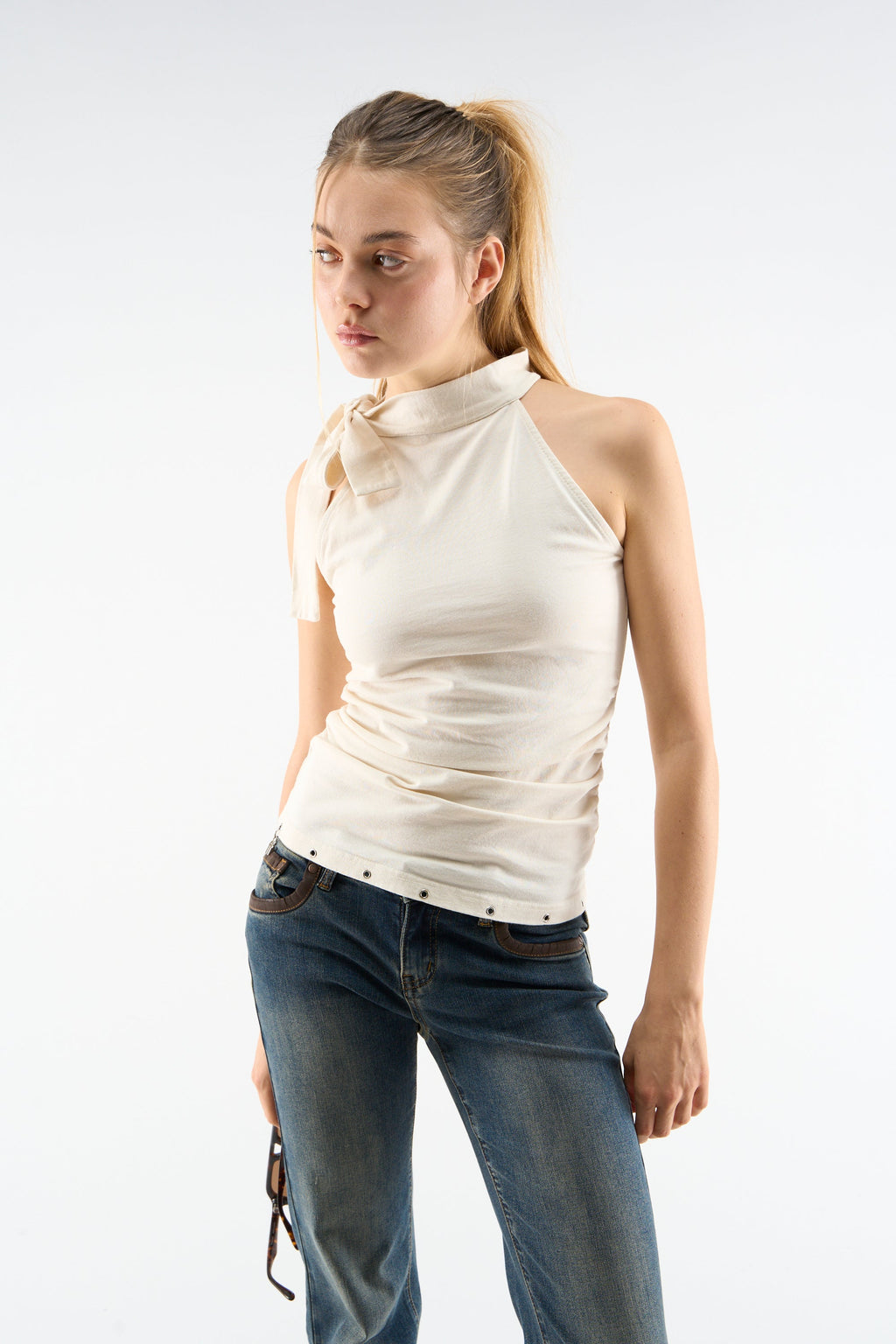 Charlot Ecru Top