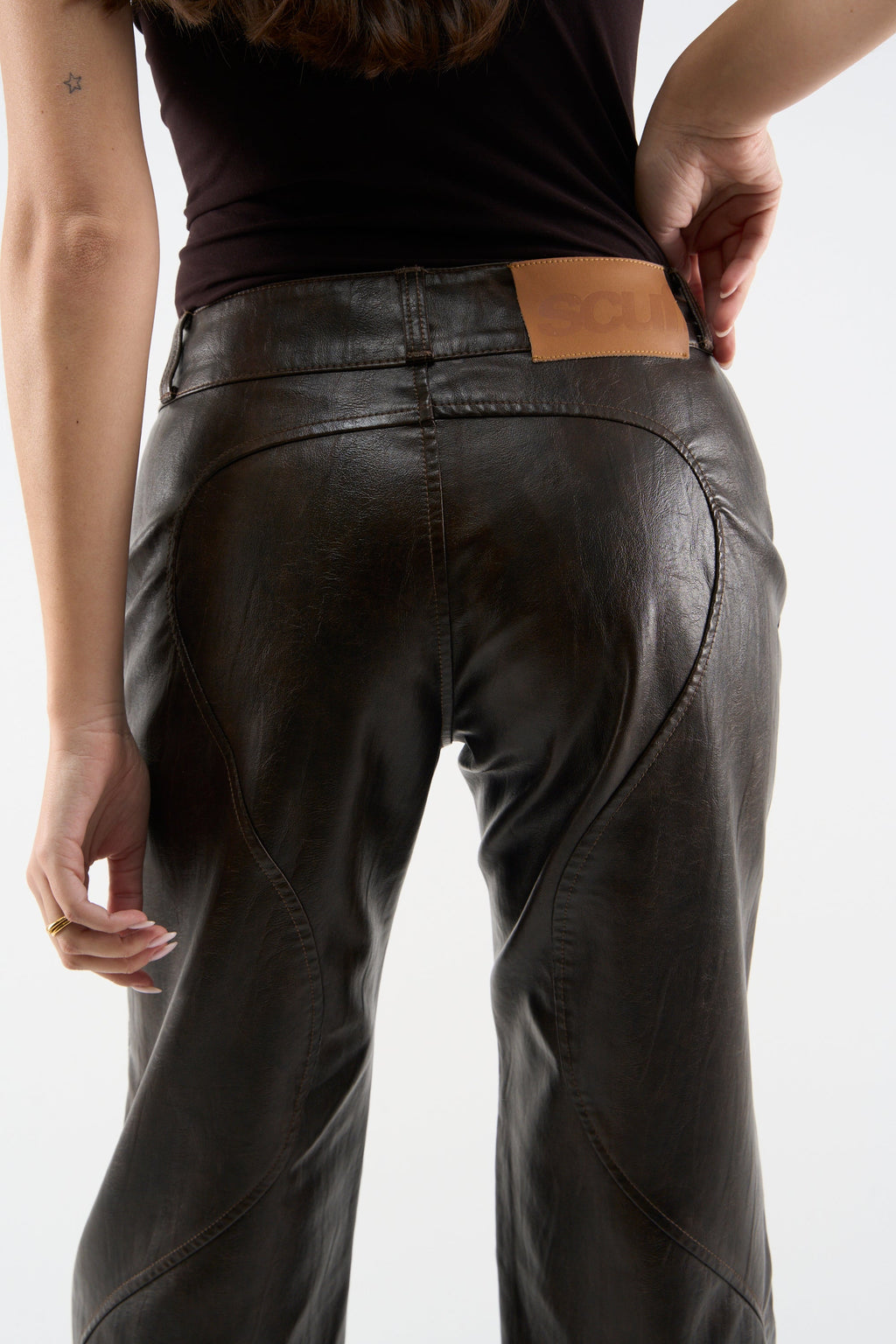 Meriem Brown Pants