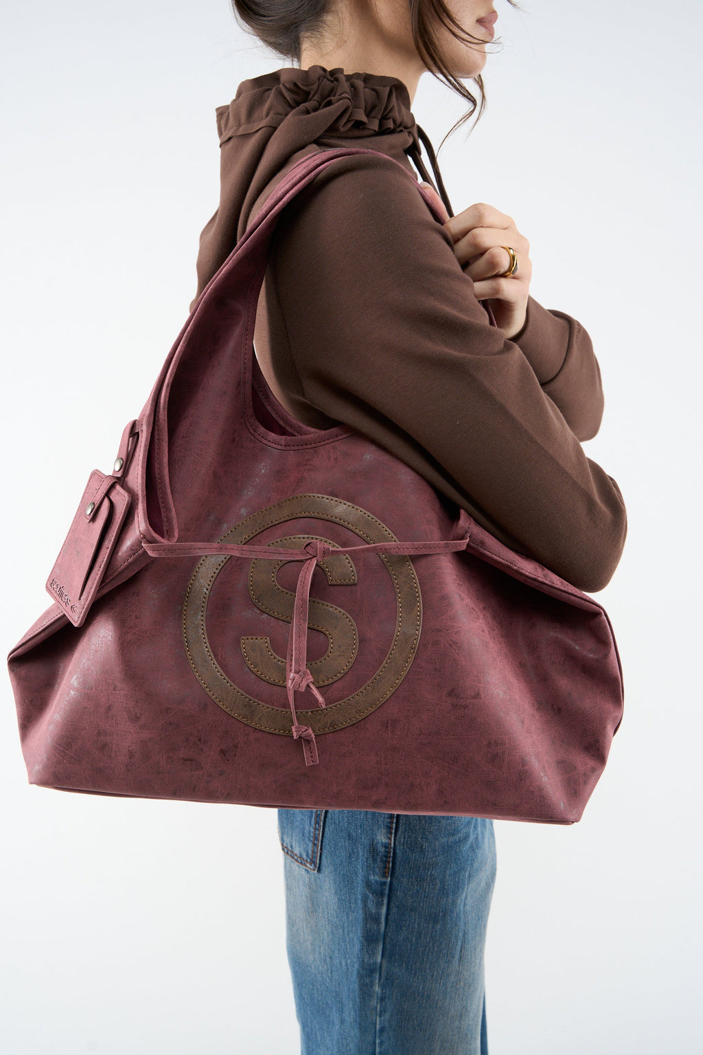 Antya Burgundy Bag
