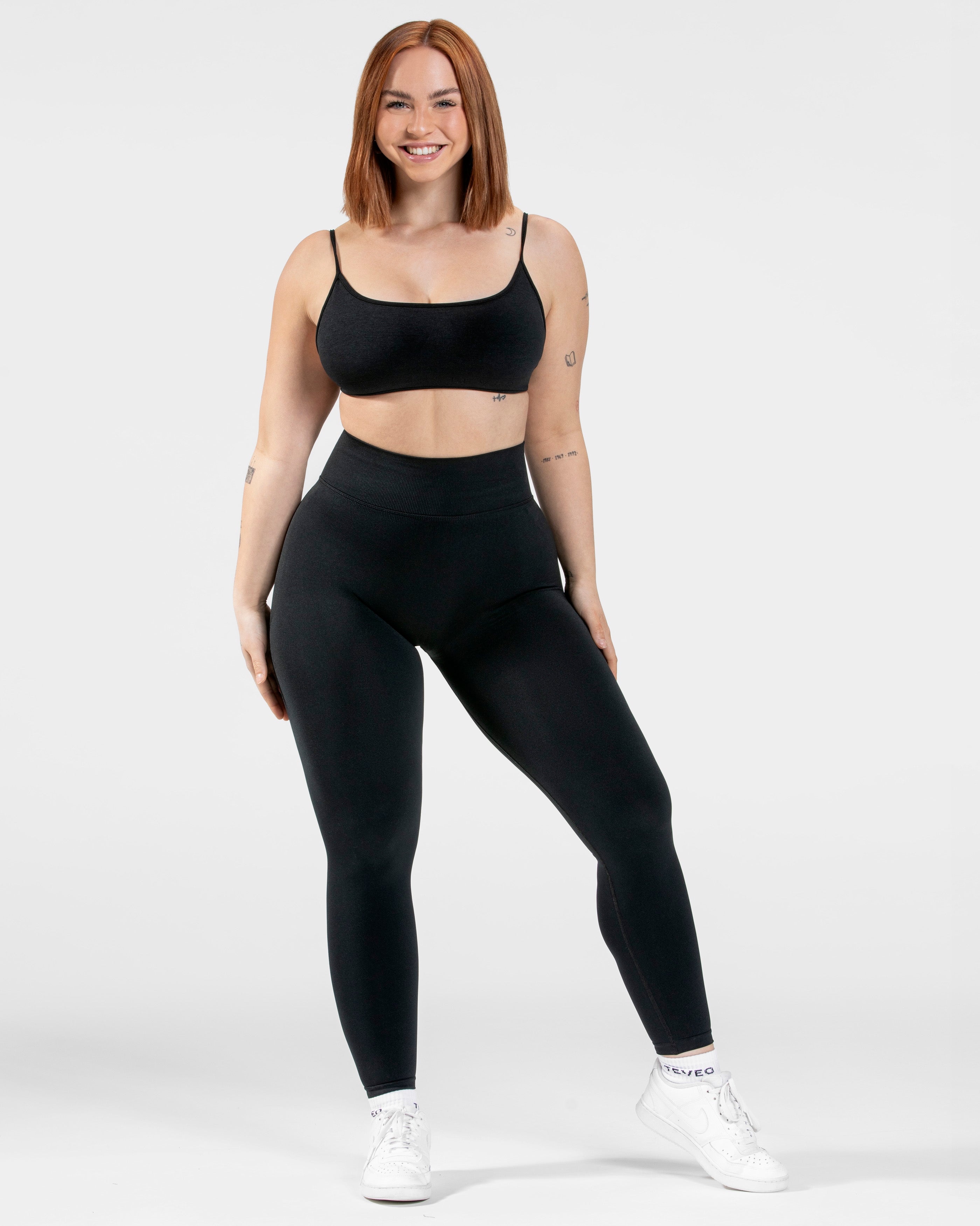 Femme Sculpt Scrunch Leggings "Schwarz"