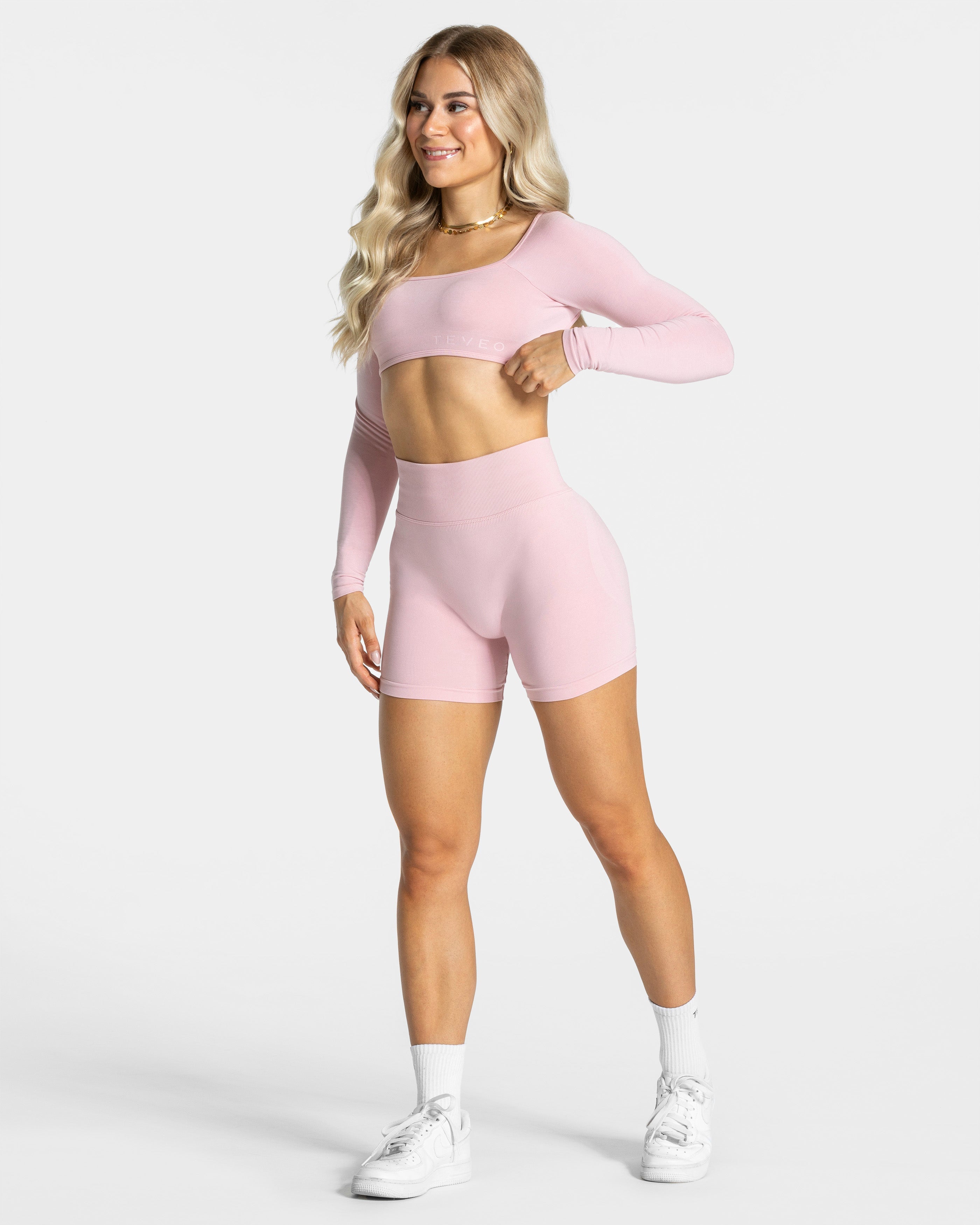 Femme Sculpt Scrunch Shorts "Rosa"
