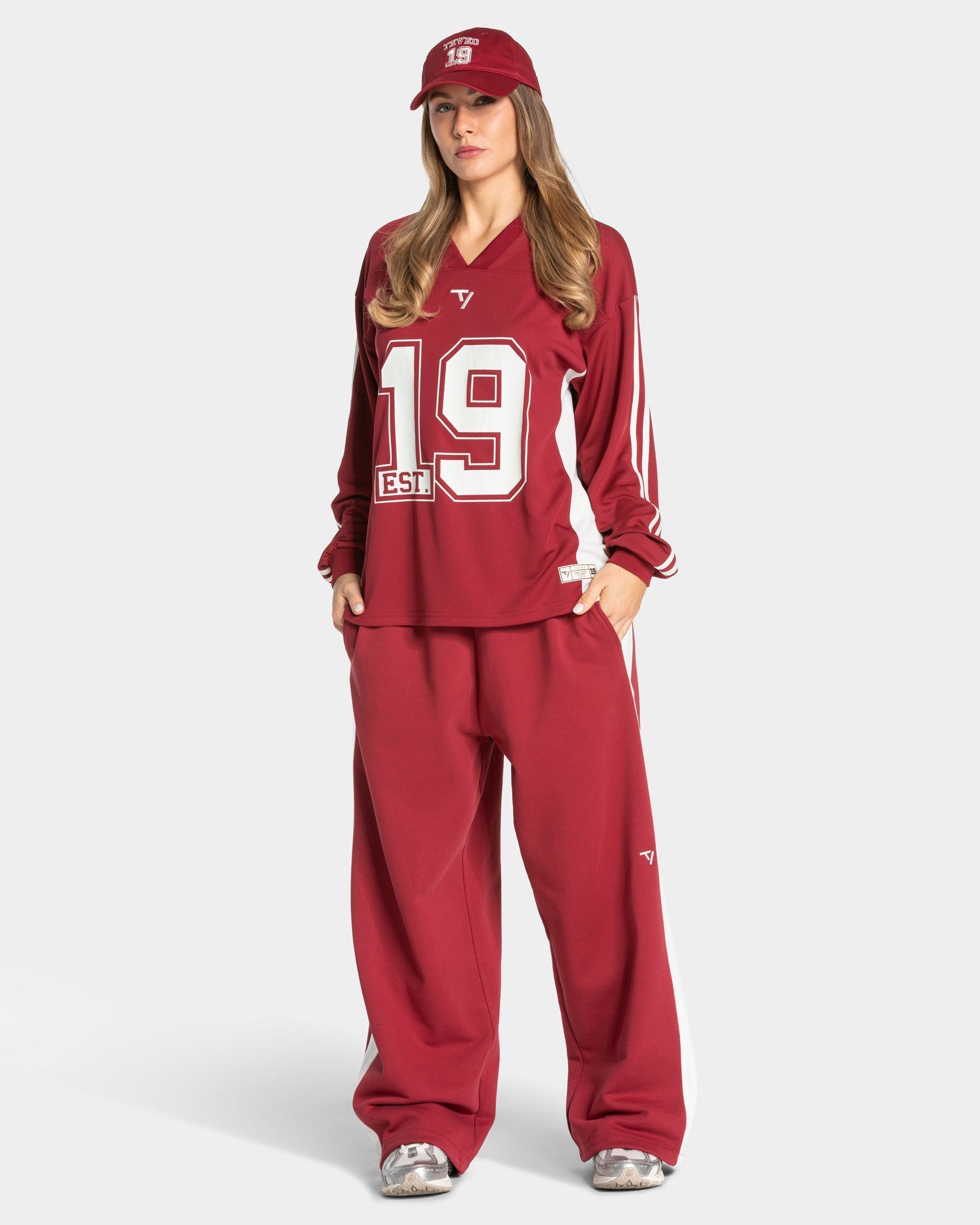 Football Cap "Cranberry"