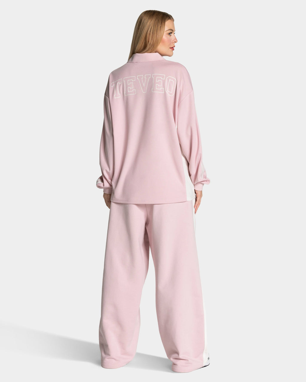 Football Polo Longsleeve "Rosa"