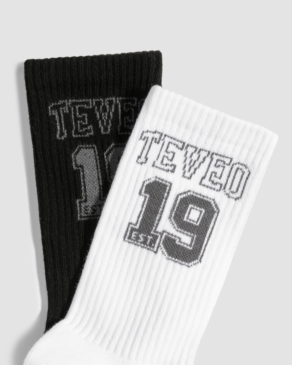 Football Socken (2er-Pack) "Schwarz/Weiß"