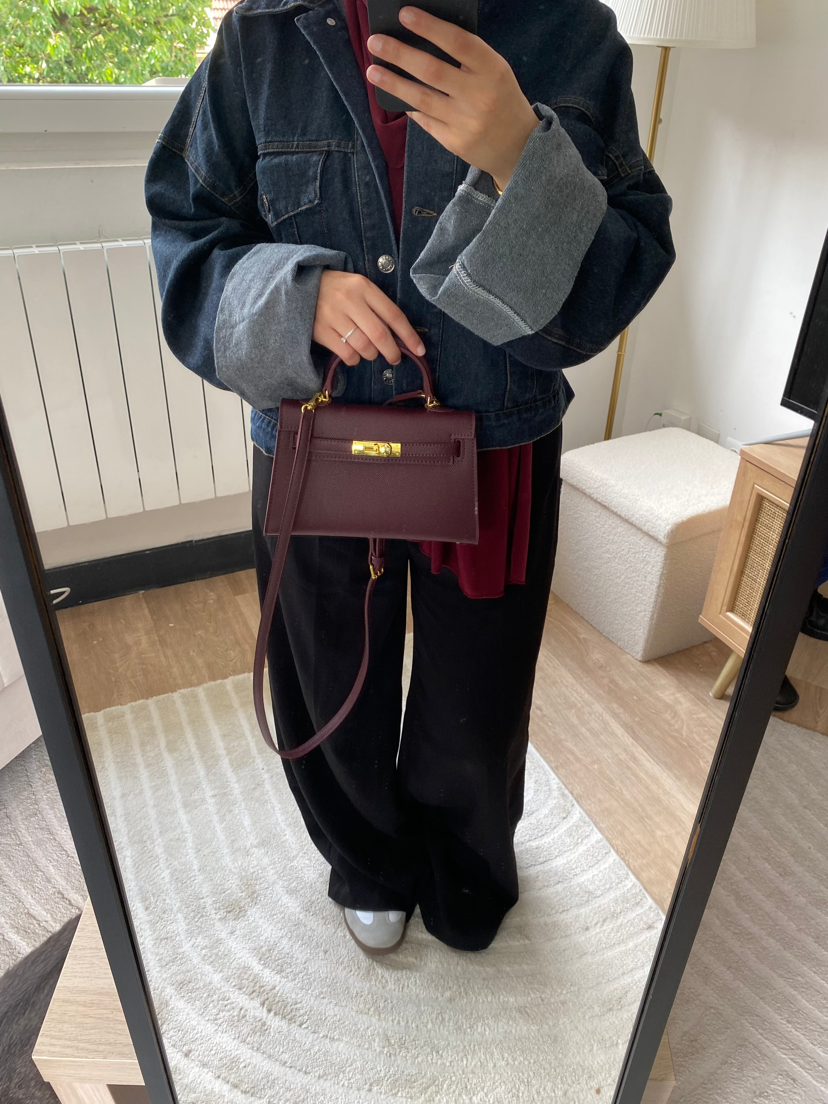 Sac Inspiration Bordeaux Gold