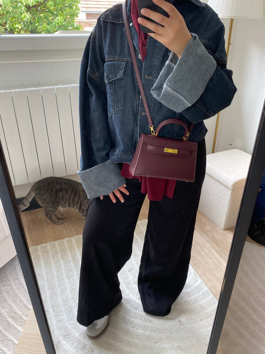 Sac Inspiration Bordeaux Gold
