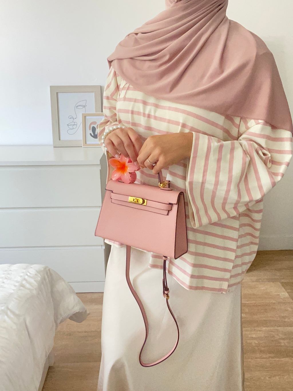 Sac Inspiration Vieux Rose Gold