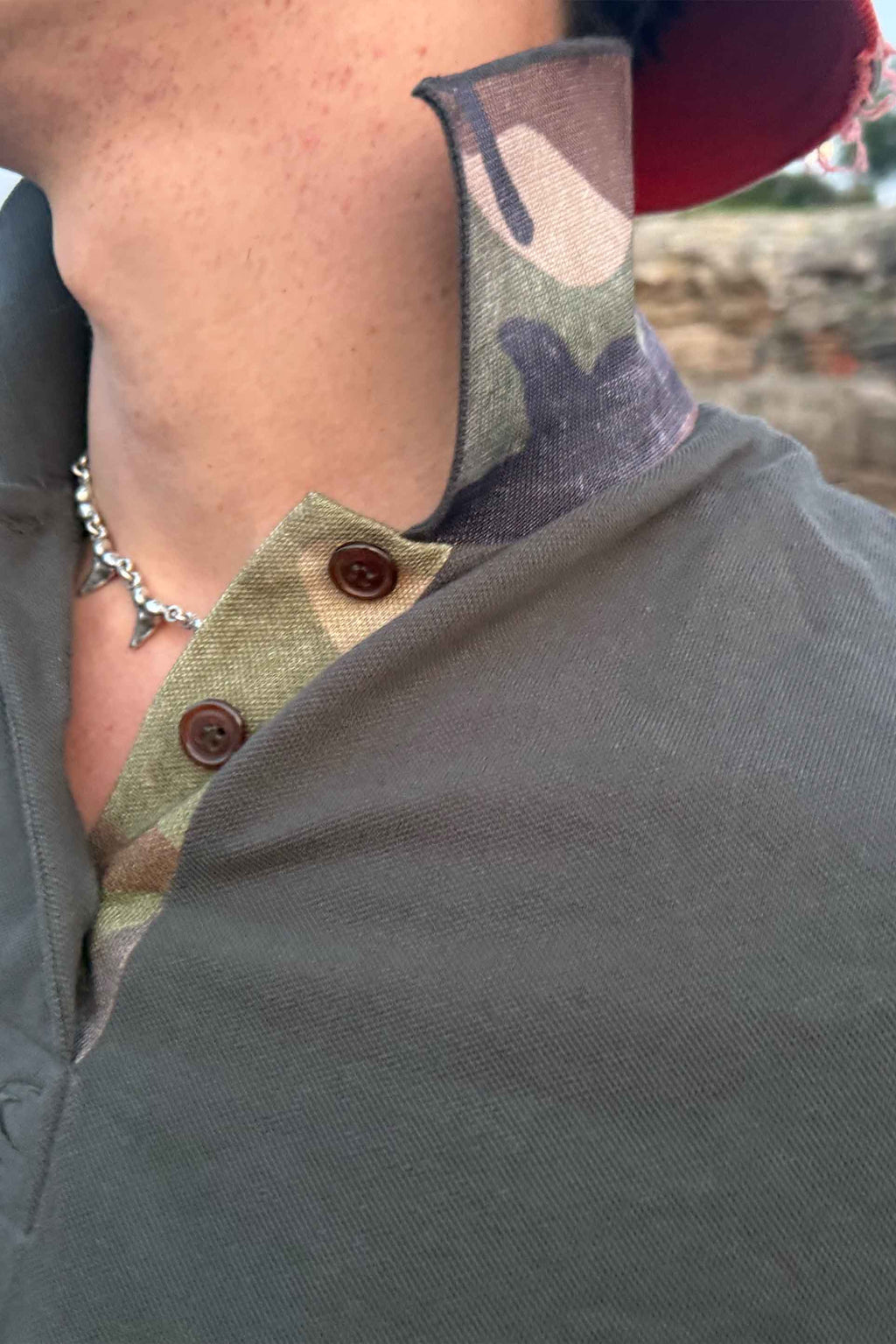 Camo Dark Polo