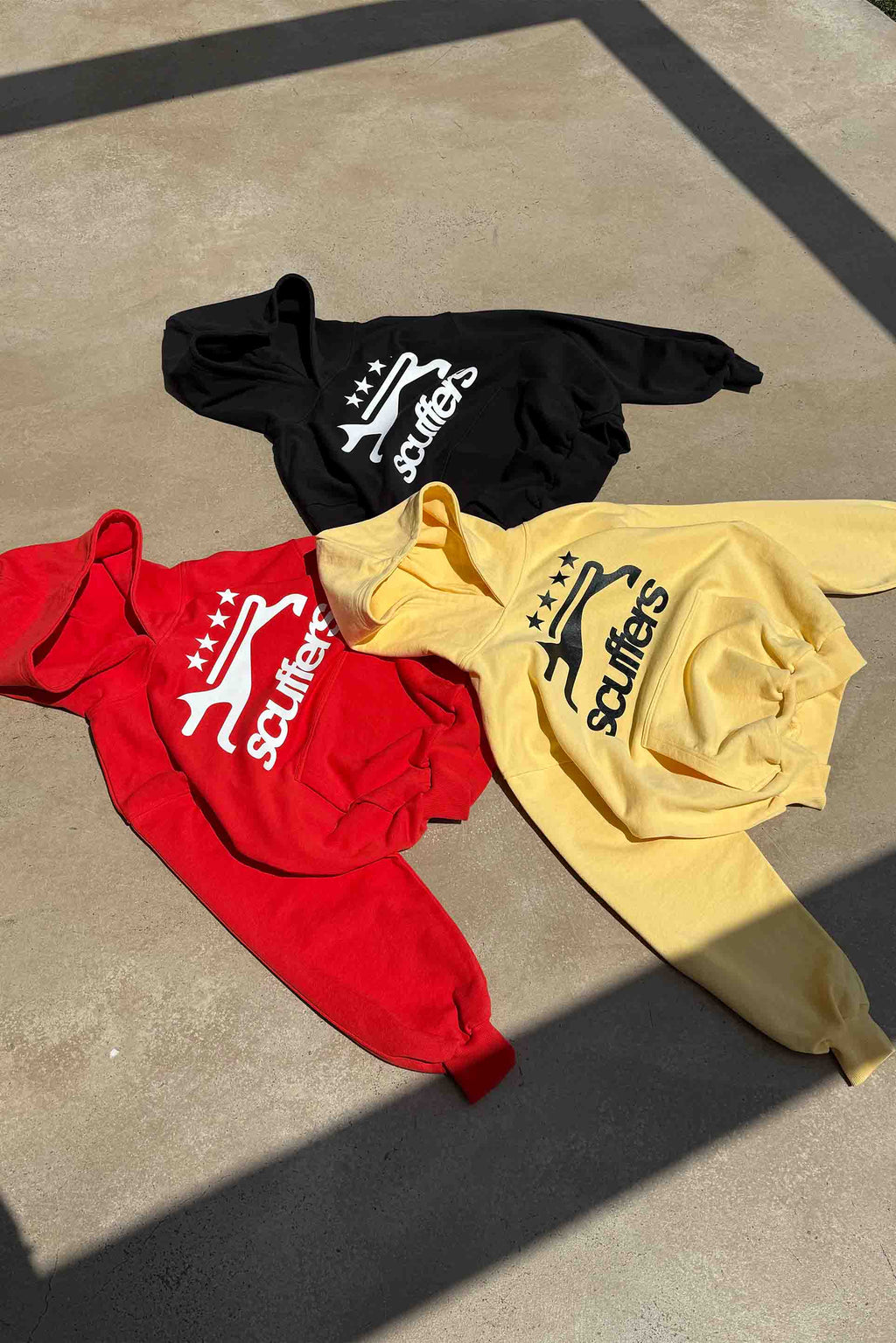 Greyhound Yellow Hoodie
