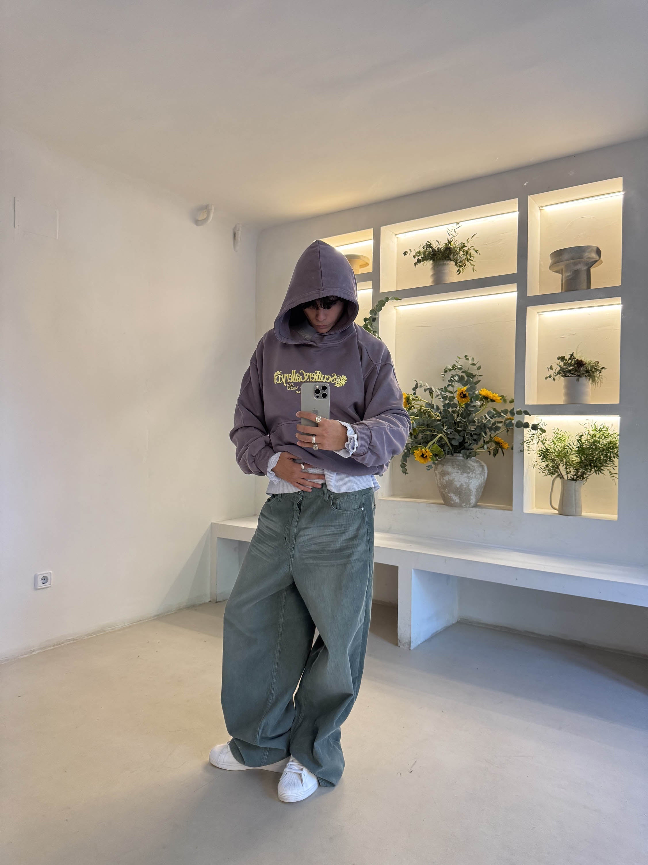 Gallery Purple Hoodie