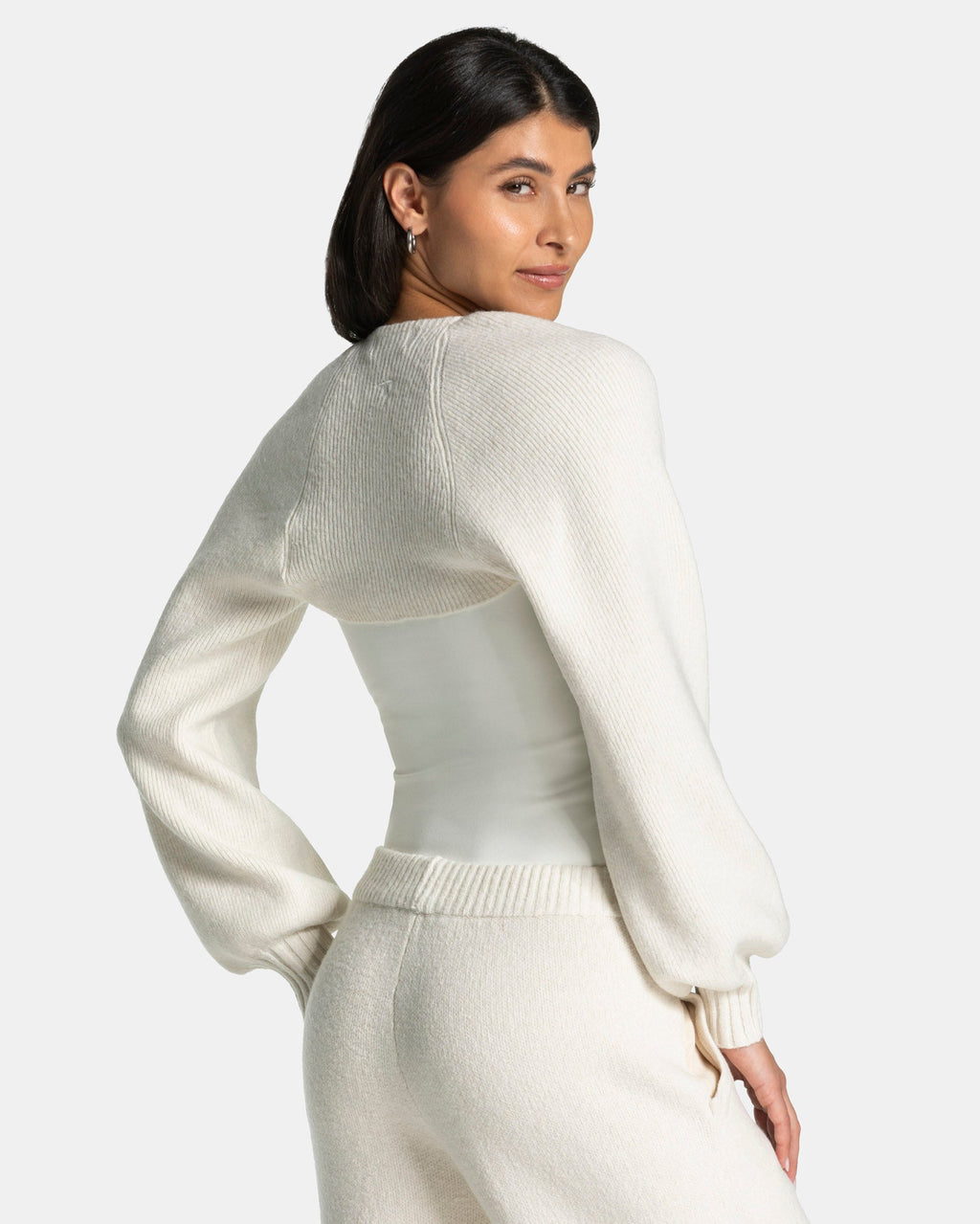 Knit Bolero "Cream"
