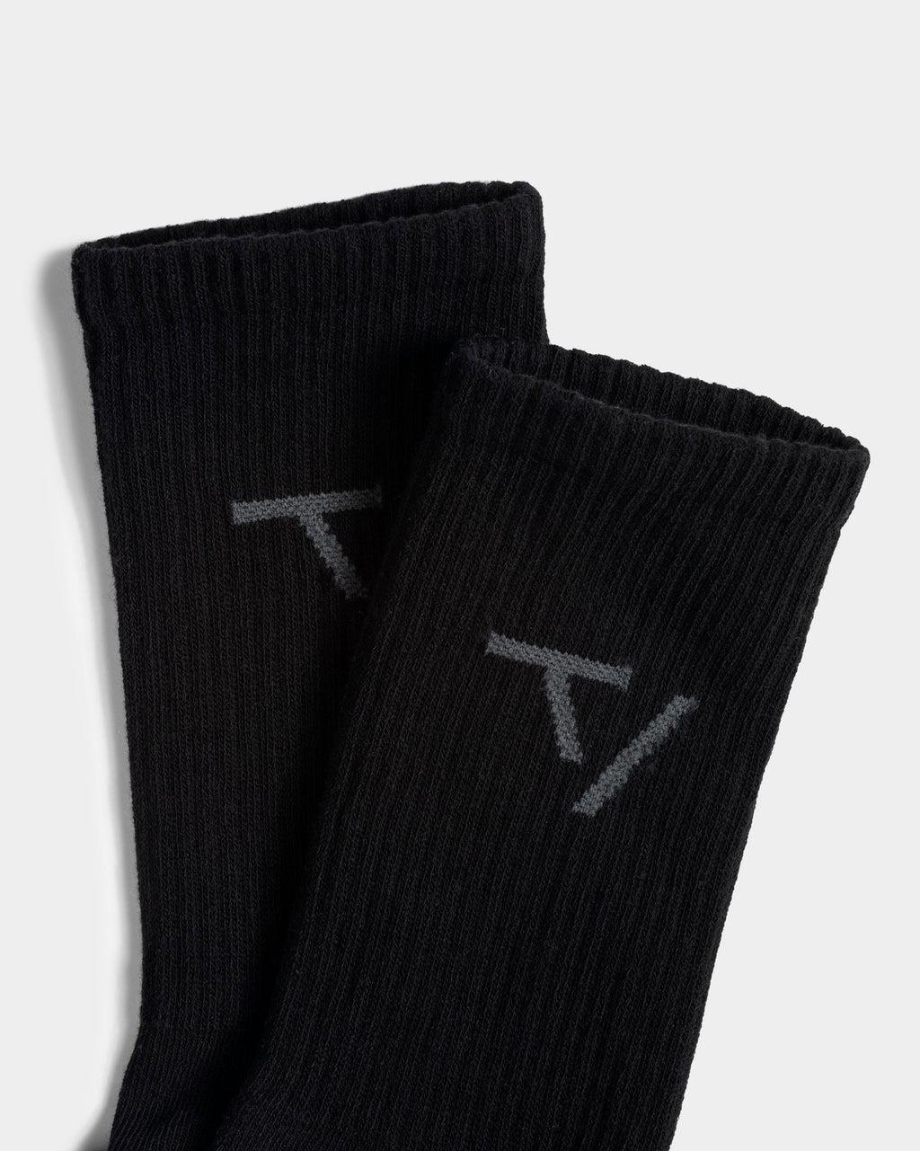Knit Socken (2er-Pack) "Schwarz"