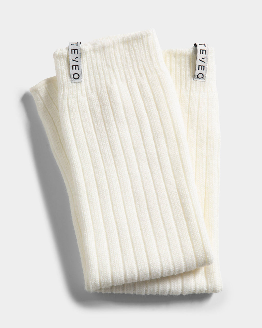 Knit Stulpen "Off White"
